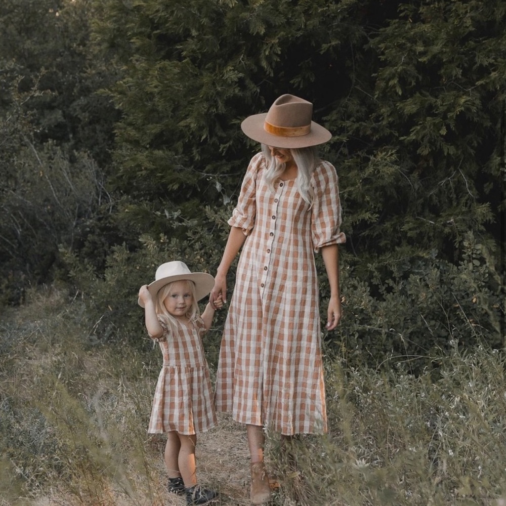 NWT Rylee and Cru Lily dress in cinnamon.